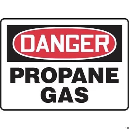 Accuform OSHA DANGER SAFETY SIGN PROPANE GAS MCHL217XL MCHL217XL